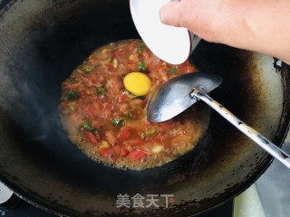 西红柿鸡蛋拌面的做法步骤：6