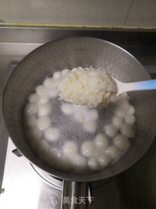 米酒小圆子的做法步骤：6