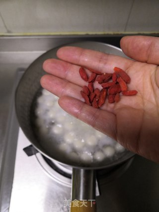 米酒小圆子的做法步骤：7
