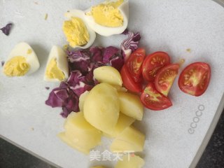 “懒人快手餐”土豆鸡蛋沙拉的做法步骤：9