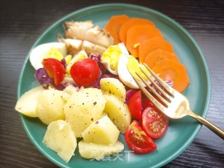 “懒人快手餐”土豆鸡蛋沙拉的做法步骤：10