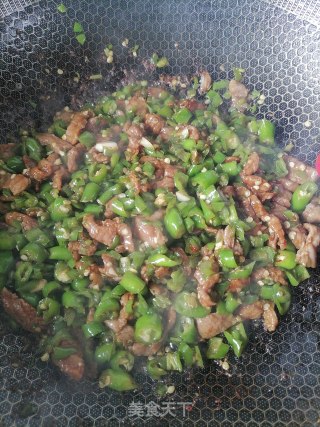 辣椒炒肉的做法步骤：6