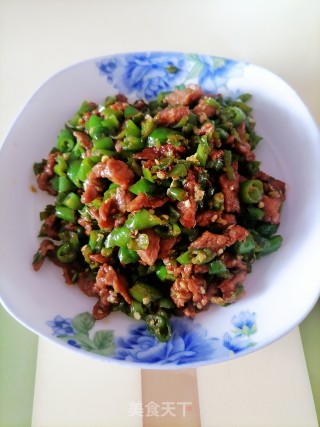 辣椒炒肉的做法步骤：7