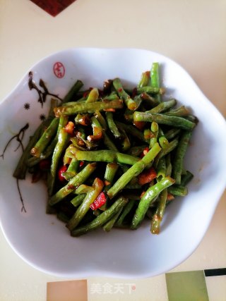 素炒豇豆的做法步骤：6