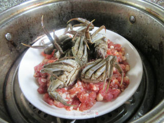 肉末蒸六月黄的做法步骤：9
