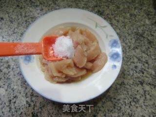 鸡胸肉炒丝瓜的做法步骤：6