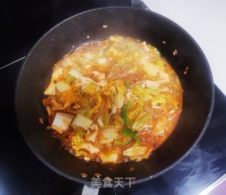 千张煮粉条的做法步骤：9
