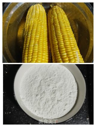 蒸玉米粑粑的做法步骤：1