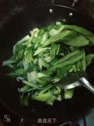 蒜香青菜的做法步骤：2
