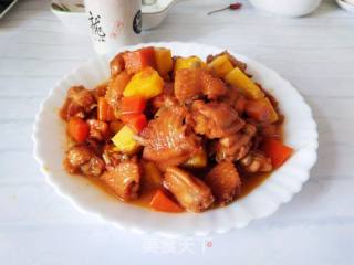 菠萝鸡翅的做法步骤：5