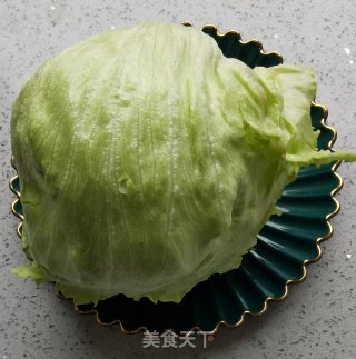 蚝油蒜蓉生菜的做法步骤：1