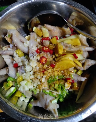 柠檬鸡爪/柠檬鸡脚的做法步骤：5