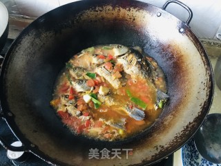 番茄炖鲫鱼的做法步骤：6