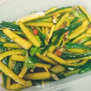 腌脆黄瓜的做法步骤：9