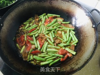 豆角焖面的做法步骤：11