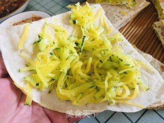 南瓜丝菜馍的做法步骤：10