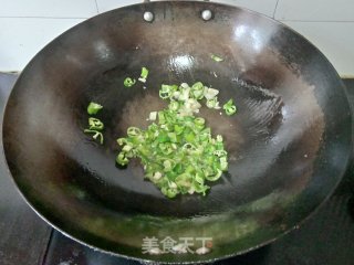 青椒碎炒空心菜的做法步骤：2