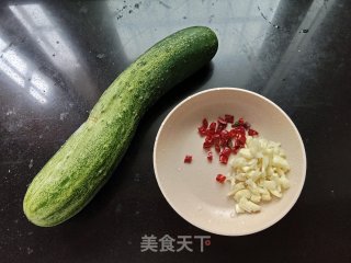 蚝油青瓜的做法步骤：1