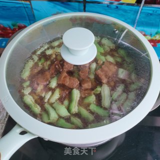 卤肉炖豆角的做法步骤：8