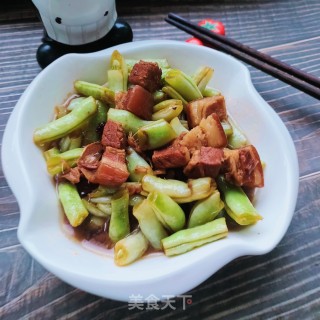 卤肉炖豆角的做法步骤：10