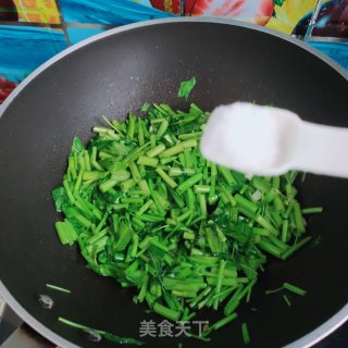 猪油炒空心菜的做法步骤：5