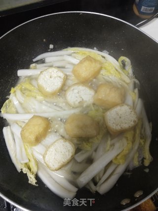 ????简单开胃小菜????油豆腐焖娃娃菜的做法步骤：5