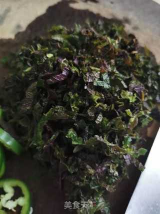 紫苏焖红扁豆的做法步骤：5