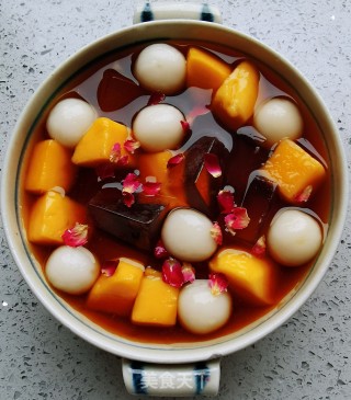 芒果茶冻小丸子的做法步骤：13