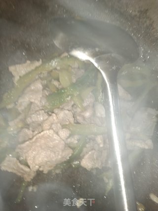 苦瓜炒肉片的做法步骤：5