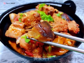 #炖菜#番茄香菇排骨煲的做法步骤：15