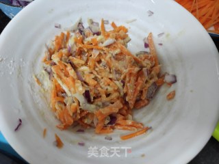 胡萝卜洋葱煎饼的做法步骤：4