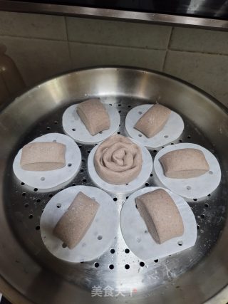 黑全麦馒头的做法步骤：7