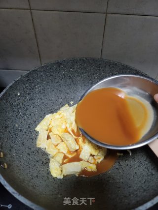 鸡蛋烧豆腐的做法步骤：7