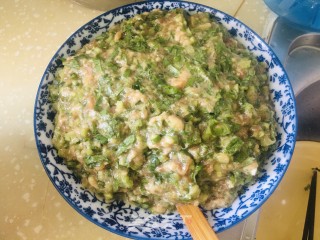 香芹大肉水饺的做法步骤：7