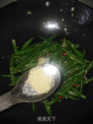 清炒四季豆的做法步骤：8