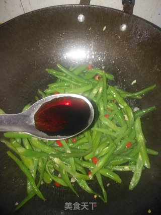 清炒四季豆的做法步骤：9