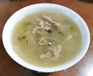 冬瓜肉丝汤的做法步骤：9