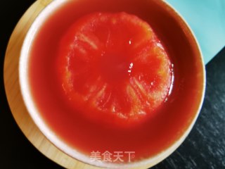 清凉又解暑，Q弹爽滑的西红柿果冻的做法步骤：5