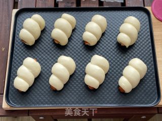 零失败の肠仔包，深受小盆友喜爱！的做法步骤：12
