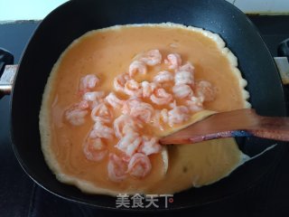 虾仁滑蛋的做法步骤：9