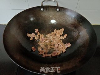 菠萝蜜炒肉的做法步骤：3