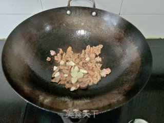 菠萝蜜炒肉的做法步骤：4