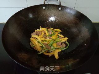 菠萝蜜炒肉的做法步骤：7