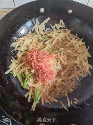 青椒土豆丝的做法步骤：5