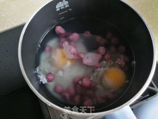 紫薯芋圆酒酿鸡蛋的做法步骤：3