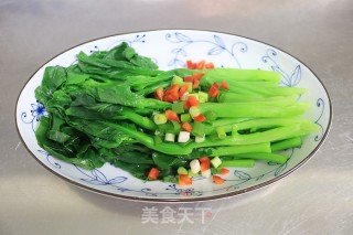 白灼芥兰的做法步骤：5