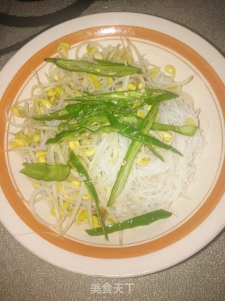 凉拌豆芽粉丝的做法步骤：7