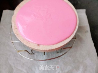 草莓巧克力慕斯蛋糕的做法步骤：13