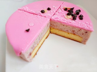 草莓巧克力慕斯蛋糕的做法步骤：15