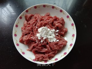 小炒牛肉的做法步骤：6